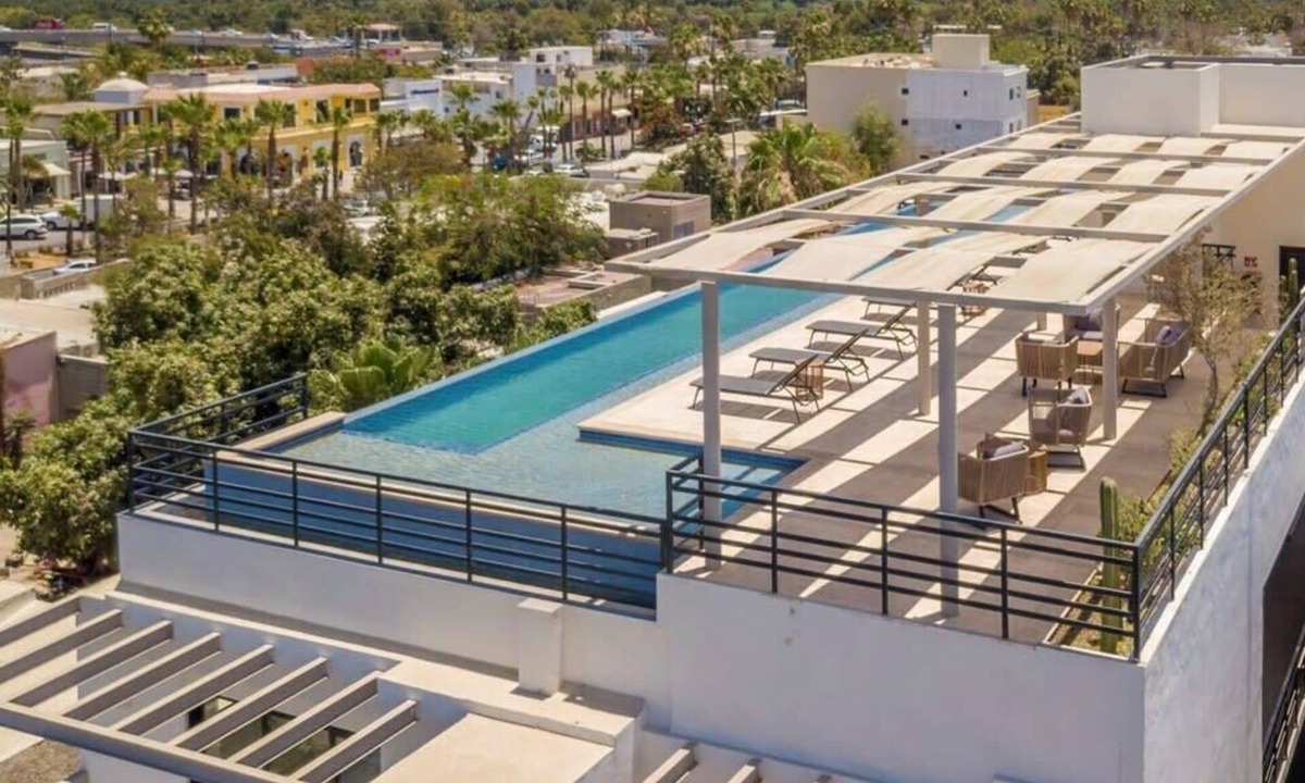 Downtown San Jose del Cabo Apartment | 1BR Rooftop & Pool in Cardinal