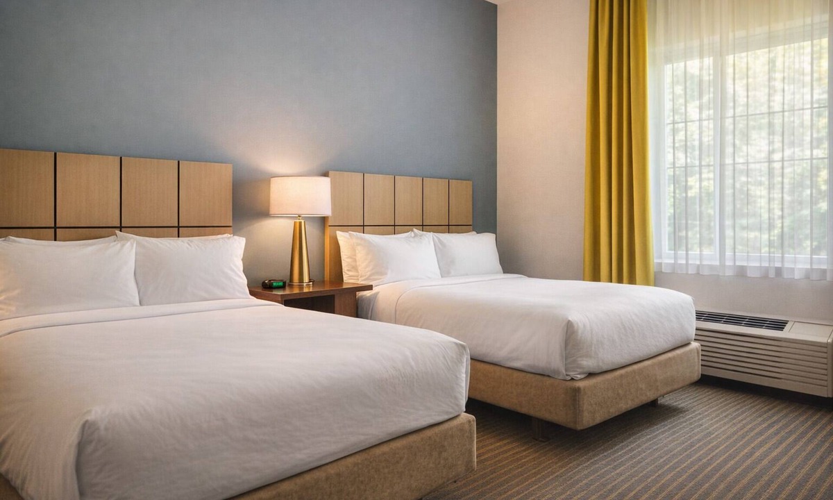Biggar Hotel | 2 Double Beds Studio | Near Sanibel Islands