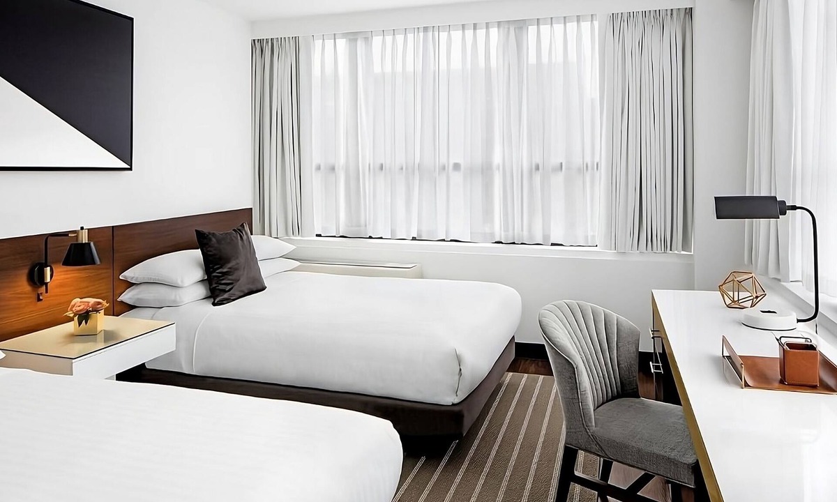Connecticut Ave - K Street Hotel | 3 Spacious Double Room Units in D.C. – Ideal for Friends or Family