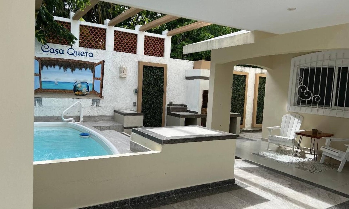 Colonia Andres House | Beautiful house w/pool family and pet-friendly n3 blocks away from the ocean