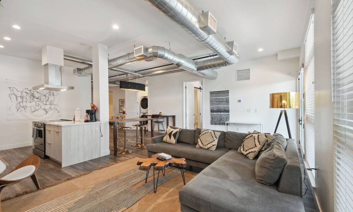 River North Art District Condo | Cowboy Muse | Spacious 3BR RiNo Loft | Walk to Mission Ballroom | Largest