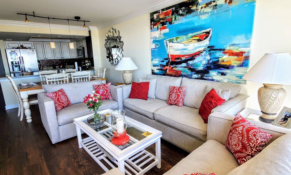 Briarcliffe Acres Condo | Dancing in the Moonlight - Remodeled Ocean Front Condo