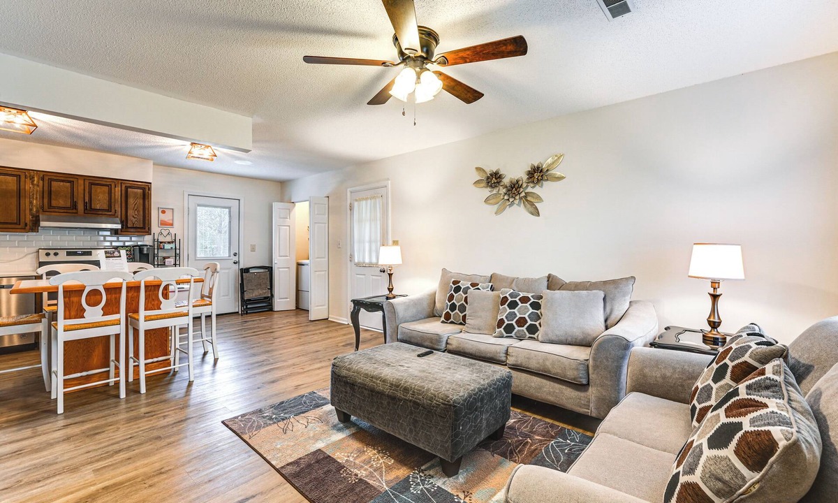 Winterville House | Deck & Fenced Yard: Family Home in Winterville