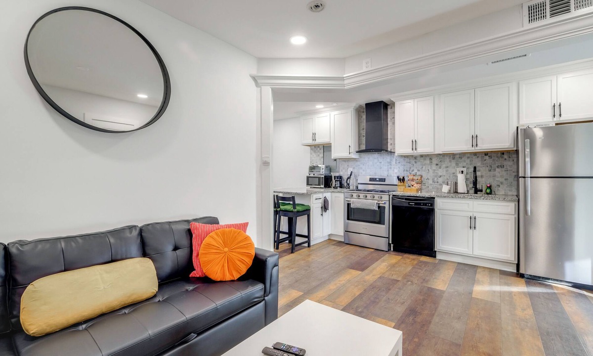Trinidad Apartment | Fire Pit & Yard! Modern DC Unit Near H Street