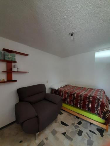 Guadalajara Apartment | Habitación independiente con terraza