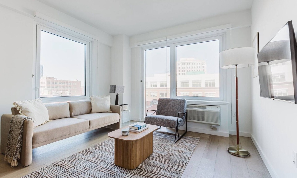 Jersey City Apartment | Hip Jersey City 1BR w/Game Room, Lounge, Gym & W/D, by Blueground