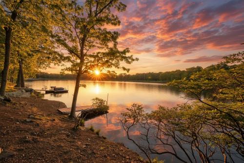Pocono Mountain Lake House | Lakefront, Hot Tub, Hiking, Pool, Pickleball, Pets