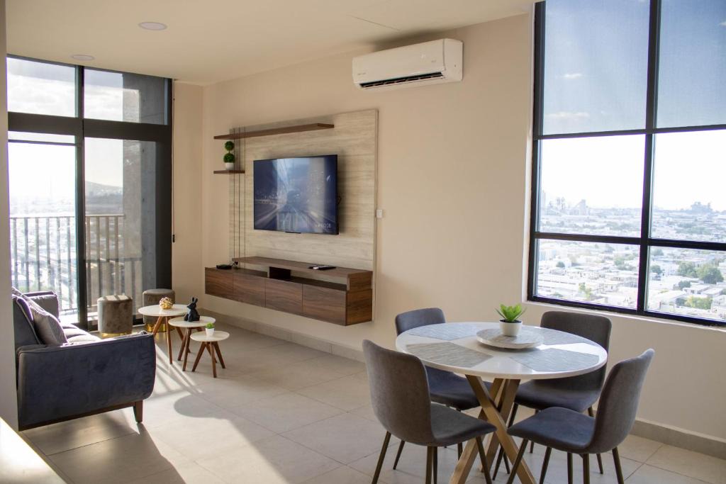 Monterrey Apartment | Luxury aprt in walking Fundidora, free parking