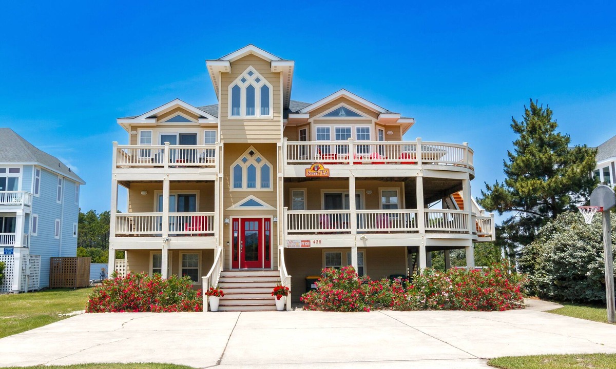 Pine Island House | Oceanside, 8 BRs, Private Pool and Hot Tub, Pool Table, PI109, Sweet TEA