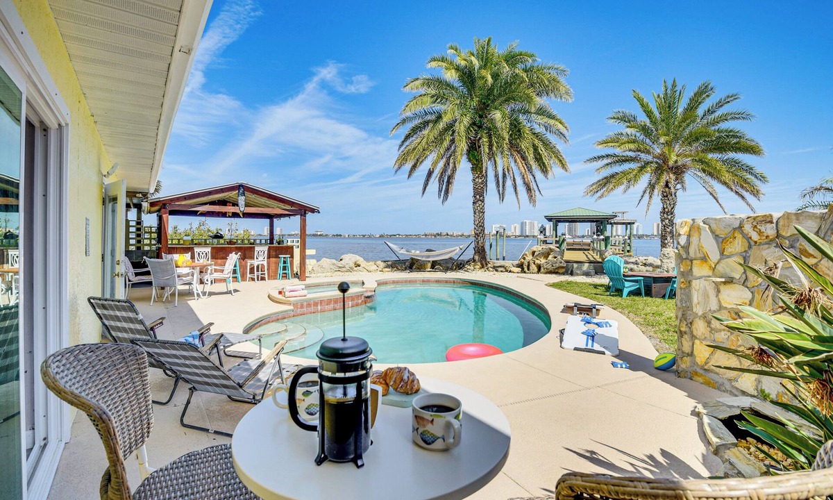 South Daytona House | Pool + Game Room: Riverfront Daytona Escape!