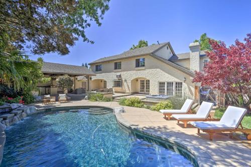 Sunset House | Redding Getaway w/Hot Tub & Outdoor Kitchen!
