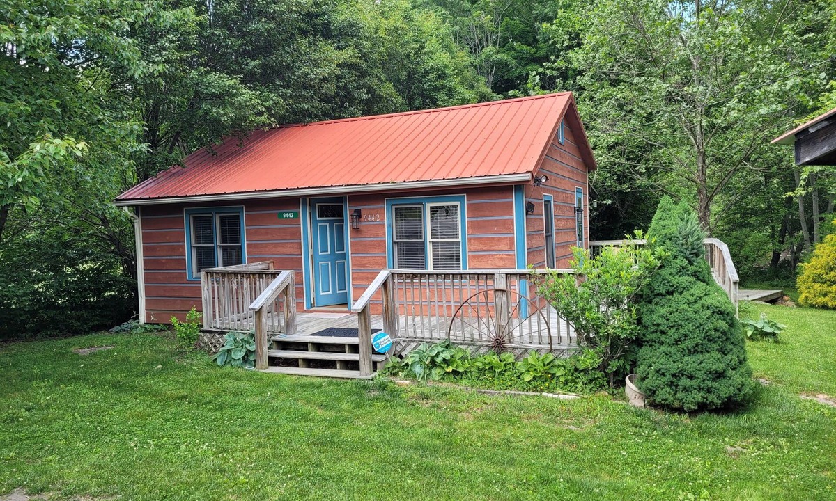 Warrensville Cabin | River Otter Cottage On The New River Perfect for couples or family adventure