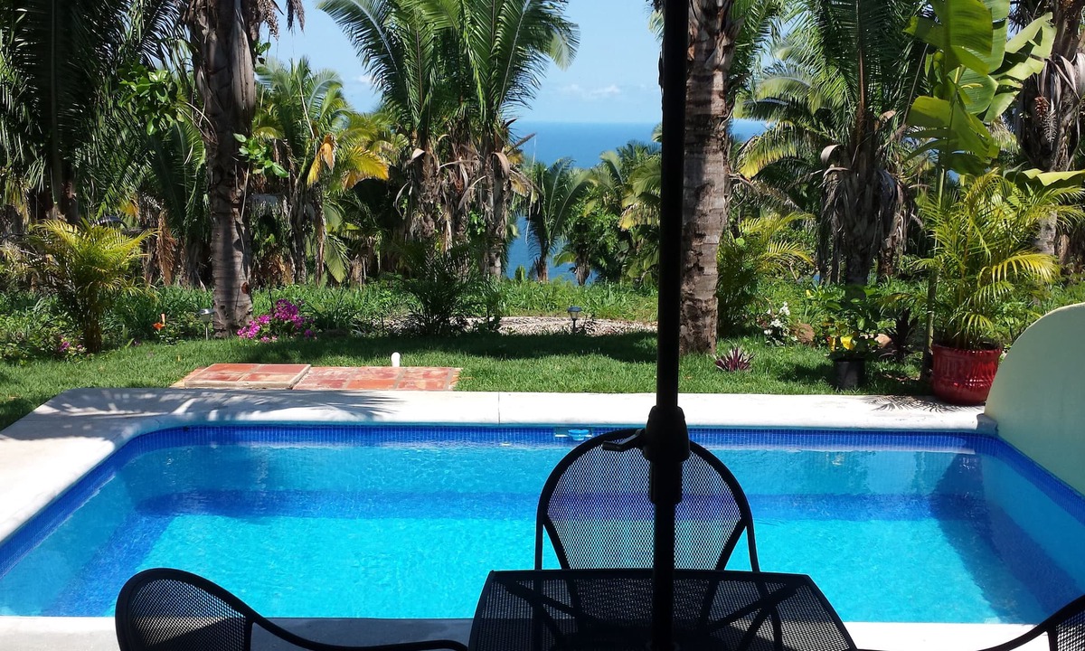 Chacala Villa | Secluded 2 bedroom duplex with private pool and gorgeous jungle and ocean views!
