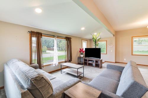 Devils Lake House | Serene Devils Lake House w/Deck + Fire Pit!