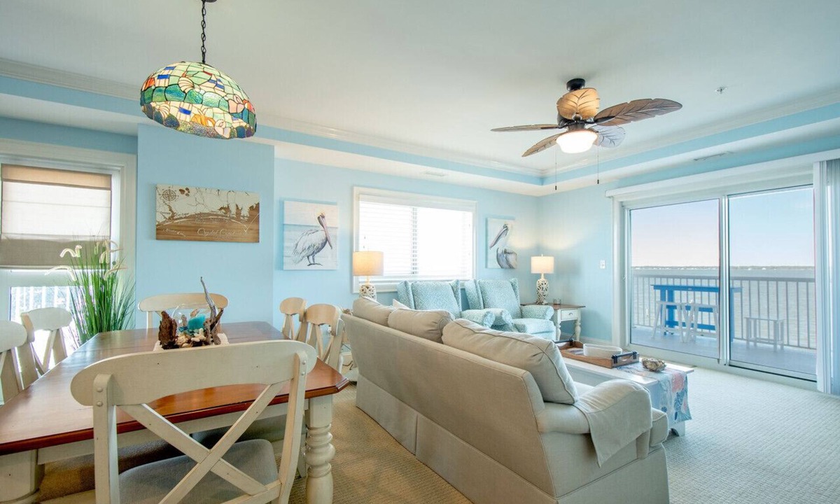 Indian Beach Condo | Sunsets on the Sound + Walk to the Beach