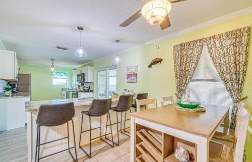 Spring Hill House | Waterfront Hernando Beach Home w/Dock & Hot Tub!
