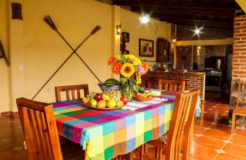 Zacatlan Bed & Breakfast | 1 bedroom El Jarrito in Mexican B&B Hacienda