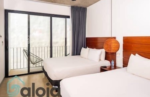 Tulum City Center Hostel | 201 - Magic suite in the entrance of hotel zone
