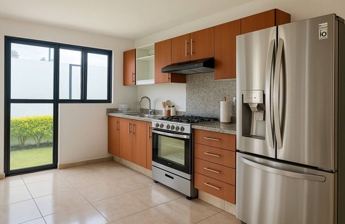 Juriquilla House | 5★ Beautiful house, for long stays, AC, King bed, roof garden, Wi-Fi