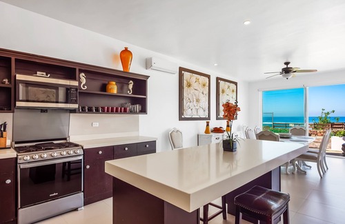 La Paloma Villa | Airy, beach-view dog-friendly villa with patio, outdoor pool, streaming, AC