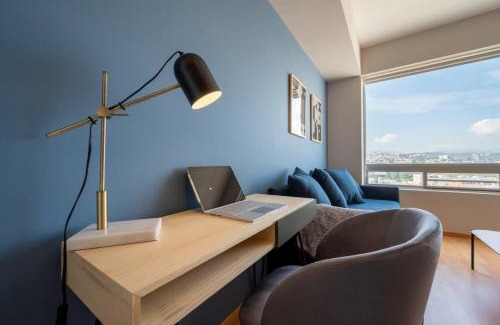 El Yaqui House | Capitalia Santa Fe 3BR with Parking & Gym