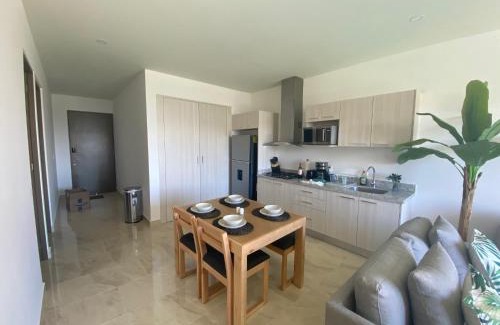 Ejidal Apartment | Depa boutique nuevo de 2 recámaras - diseño, confort y excelente ubicación con alberca