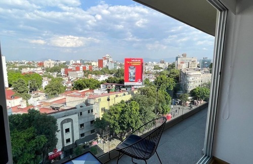 Coyoacan Apartment | ¡depto. Moderno en Condesa, Disfruta de las Mejores Vistas Desde la Alberca!