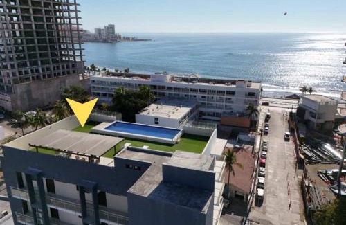 Mazatlan House | Hermoso depto. a 1 cuadra del Malecón - Flamingo 302