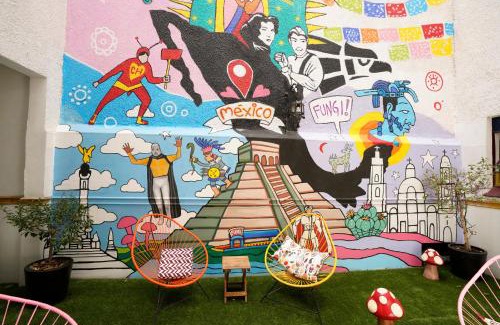 La Condesa House | Hostal Fungi Casa Rosa