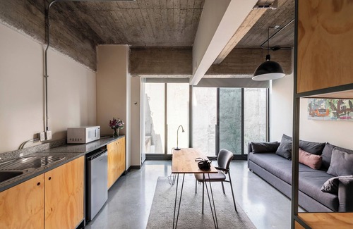 Zona Rosa Apartment | Loft with kitchen in Mexico City