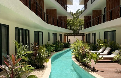 Tulum Apartment | Lujosa Suite con Alberca/Beach Club con Desayuno opcional