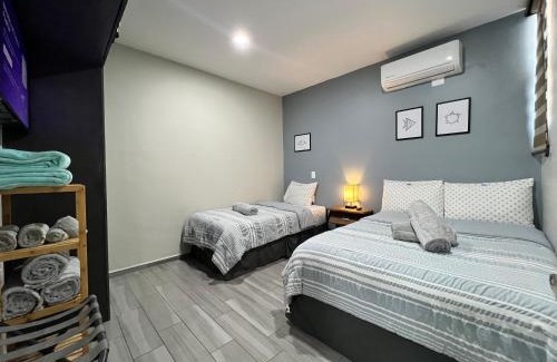 Downtown Mazatlan Apartment | Luxe Modern-5 Star Area-Walk 2 Beach-Pool-BBQ-View-King Bed
