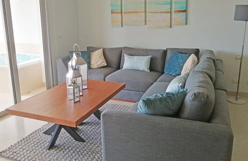 Puerto Juarez Condo | Luxury Beach Front, 2 bdr. with private jacuzzi