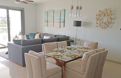 Puerto Juarez Condo | Luxury Beach Front, 2 bdr. with private jacuzzi