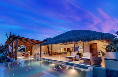 Santa Maria Huatulco Villa | Oceanview Luxe Property in Elite Resort Community