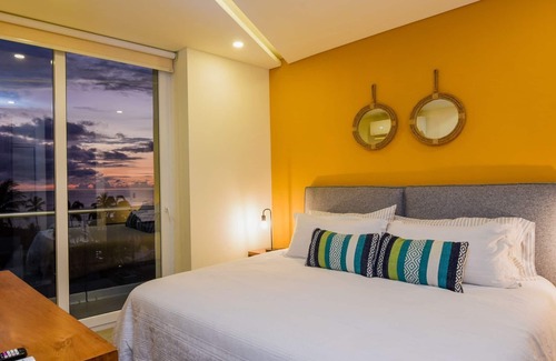 North Hotel Zone Apartment | ONE BEACH STREET APARTMENT,ocean view terrace & swimming pool