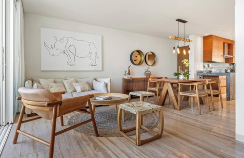 La Paz Apartment | Penthouse at Vista Coral with Sunset Views at Marina Cortez in Downtown La Paz