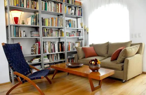 Roma Norte Apartment | Private green terrace at cozy duplex in ROMA’s heart