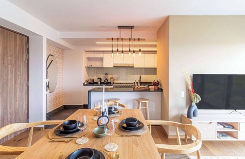 Hipodromo Condesa Apartment | Taman by Kukun Summar