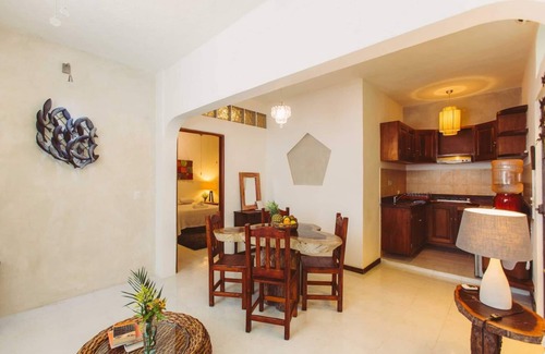 Tulum City Center Apartment | Turquesa @ Mi Sagrado. Oasis in Town. 10m to Beach