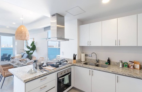 Downtown Mazatlan Apartment | Vista Hermosa en Depa Lujoso Punta Bahia