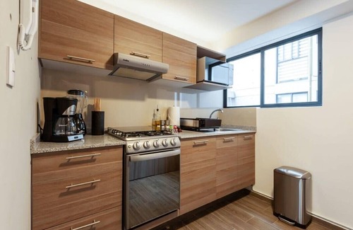 Roma Norte Apartment | w* | Vibrant 2BR in Parque España