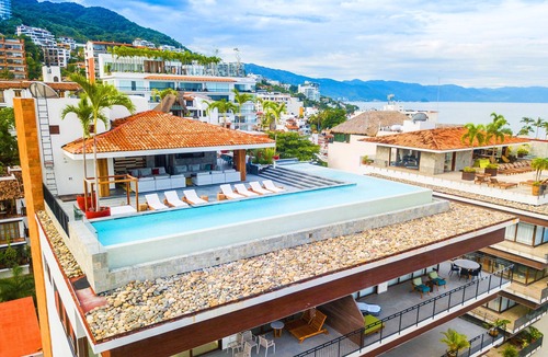 Emiliano Zapata Condo | 1BR/2BA Mountain-View Condo @ Oceana | Rooftop Pool, Gym | Romantic Zone