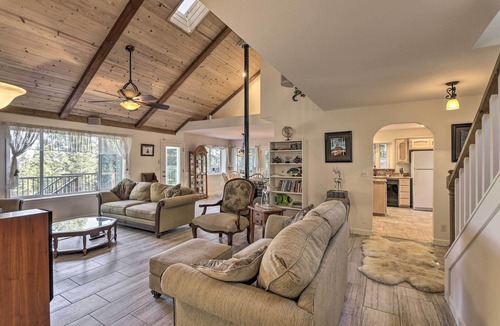 Shingletown Cottage | 20 Mi to Lassen Park: Chateau w/Mt Shasta View!