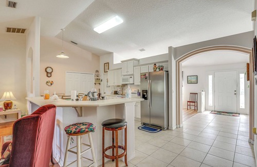 Indian Trails House | 8 Mi to Sea! Snowbird Haven w/Porch in Palm Coast