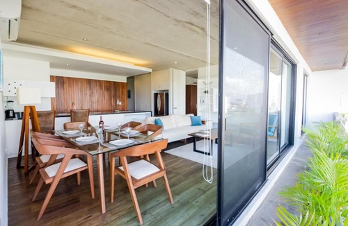 Zazil-ha Apartment | Apartment with ocean view ARECA CONDO