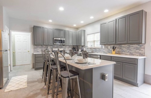 East Stroudsburg House | Backyard Oasis 5BR Hot Tub 2 Fire Pits Game Room