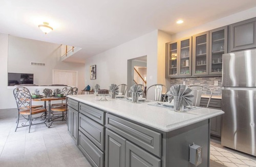 East Stroudsburg House | Backyard Oasis 5BR Hot Tub 2 Fire Pits Game Room
