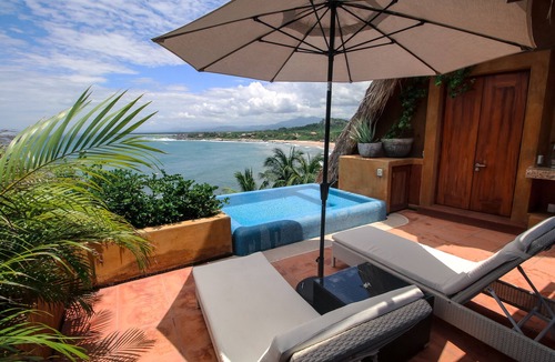 Troncones Villa | Beachfront, Laid Back Luxury Penthouse on Beautiful Manzanillo Bay Surf Break