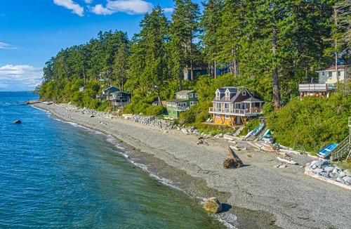 Point Roberts Apartment | Beachfront Studio w/Lovely Views, Private Patio